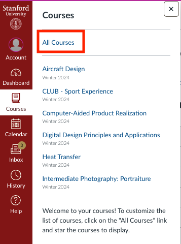 Courses List with All Courses circled.png