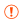 exclamation mark with a circle around